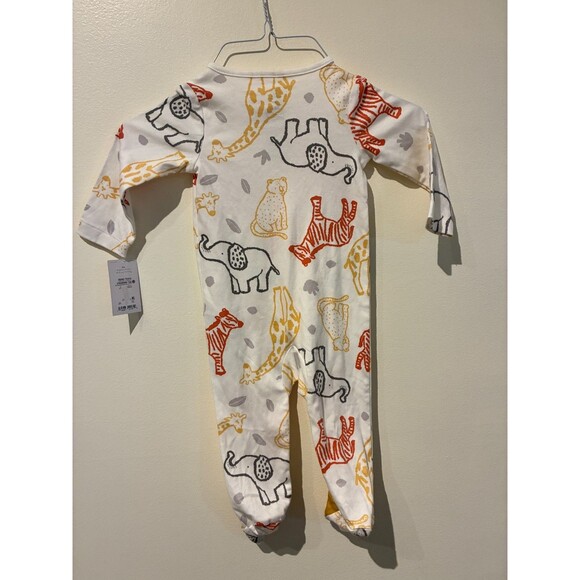 NWT Carter's Just One You White Safari Animal Sleeper - 9M - Picture 2 of 4